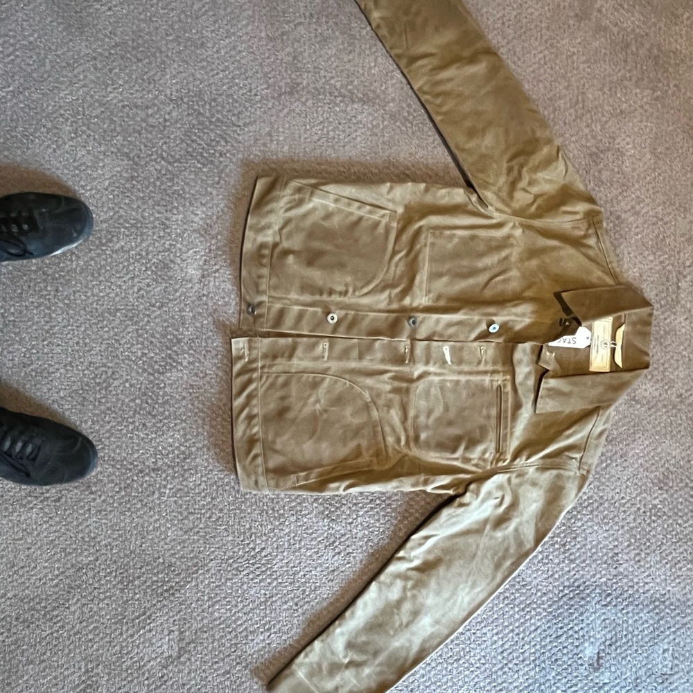 Rogue Territory Supply Jacket Waxed Tan